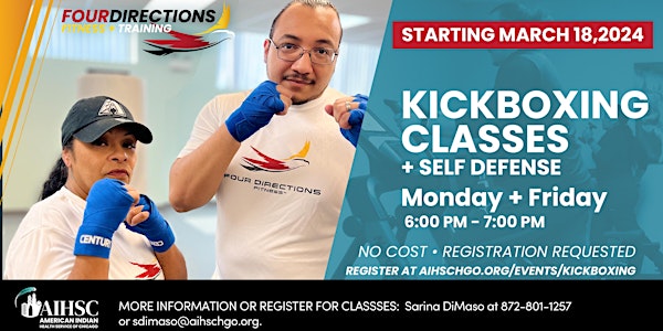 Kickboxing + Self Defense Classes