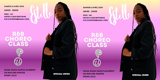 Primaire afbeelding van R&B Choreo Class @ WAKA WAKA DANCE ACADEMY. #1 SPECIAL USHER.