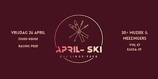 Primaire afbeelding van APRIL-SKI 2024