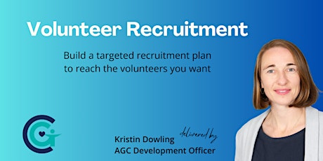 Imagen principal de Training: Volunteer Recruitment