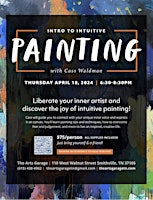 Primaire afbeelding van Intro To Intuitive Painting - 2 hour Workshop with Cass Waldman