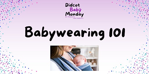 Imagem principal do evento Babywearing 101