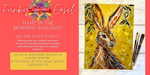 Imagen principal de The Funky Easel Sip & Paint Party