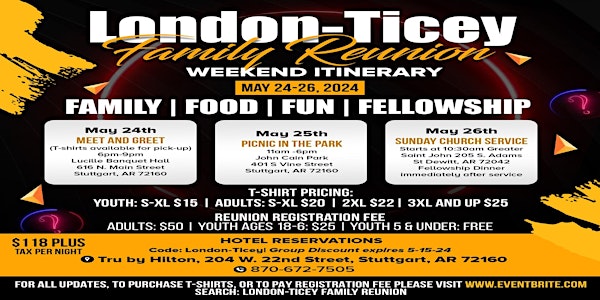 London-Ticey Family Reunion