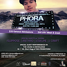 PHORA MEETS THE EAST- RHODE ISLAND primary image