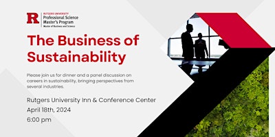 Hauptbild für The Business of Sustainability