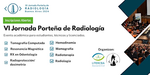 Imagem principal do evento VI Jornada Porteña de Radiología (2024)