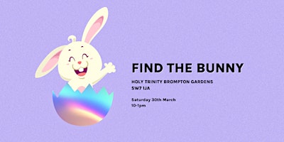Imagem principal do evento Find the Bunny