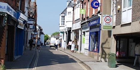 Hauptbild für A walk along Parchment Street, Winchester