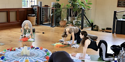 Primaire afbeelding van Mum & Baby Yoga-12:30pm- HATFIELD HOUSE with Yoganic