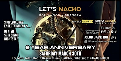 Imagem principal de LET'S NACHO | 2 YEAR ANNIVERSARY