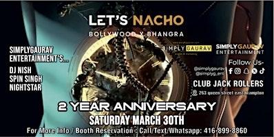 Imagen principal de LET'S NACHO | 2 YEAR ANNIVERSARY