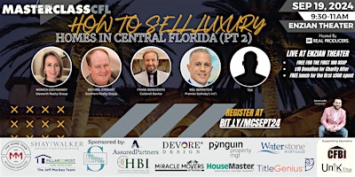 Image principale de "How to Sell Luxury Homes in Central Florida" (Part 2)