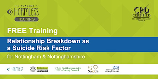 Imagen principal de Wave 4: Relationship Breakdowns as a Suicide Risk Factor (Nottingham/shire)