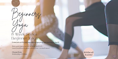 Primaire afbeelding van Beginners Yoga 8 Week Program