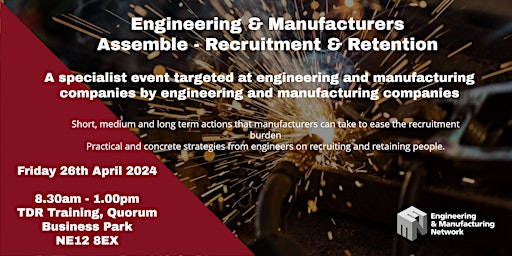 Engineers & Manufacturers Assemble - About Recruitment!  primärbild