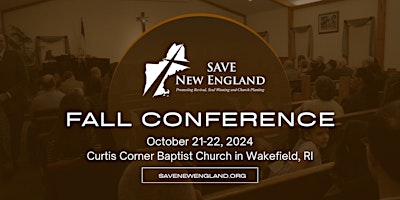 Primaire afbeelding van 2024 FALL SAVE NEW ENGLAND Church Planting & Revival Conference