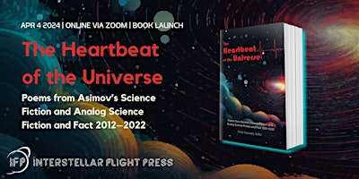 Primaire afbeelding van The Heartbeat of the Universe Asimov's/Analog Book Launch Party FREE ONLINE