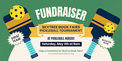 SkyTree Book Fair Pickleball Fundraiser primary image