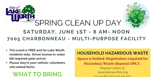 Imagem principal do evento Lake Worth Household Hazardous Waste