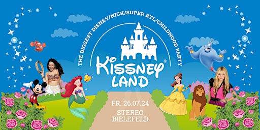 Imagem principal do evento Kissneyland // Stereo Bielefeld