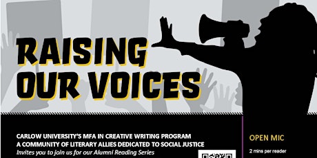 Raising Our Voices Alumni Reading Series primary image