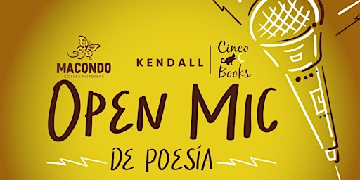 OPEN MIC DE POESÍA- GRATIS primary image