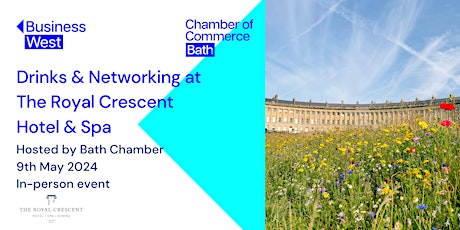 Drinks & Networking at The Royal Crescent Hotel & Spa