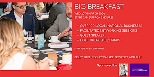 Big Breakfast  - Facilitated Networking for Local Businesses primary image