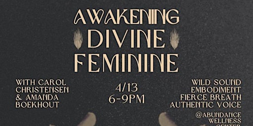 Imagem principal do evento Awakening Divine Feminine