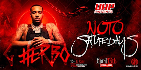 G Herbo at NOTO Saturday primary image