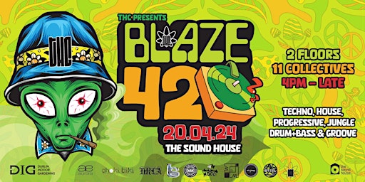 Imagem principal do evento THC Presents BLAZE 420