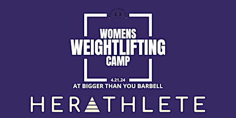 Women's Weightlifting Camp primary image