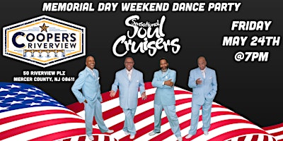 Imagem principal do evento The Sensational Soul Cruisers Dinner Dance Party at Cooper's Riverview!