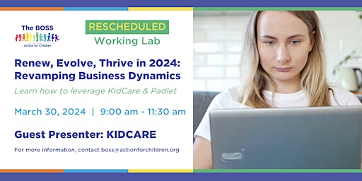 RESCHEDULED Working Lab: Renew, Evolve, Thrive in 2024 primary image