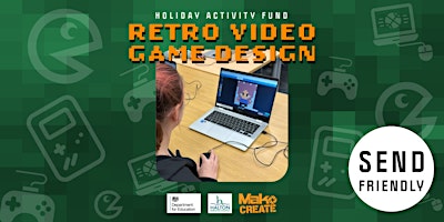 FREE Retro Video Game Design | Ages 11-16 | Halton (HAF) | SEND Friendly