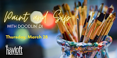 Paint & Sip with Doodlin' Di primary image