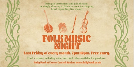 Folk Music Night at Daily Bowl