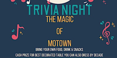Imagen principal de Trivia Night: The Magic of Motown