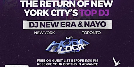 Immagine principale di NEW YORK DJ INSIDE NUVO!  DJ NEW ERA! LA HORA LOCA 