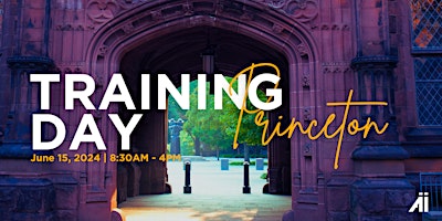 Imagen principal de Training Day - Princeton, NJ