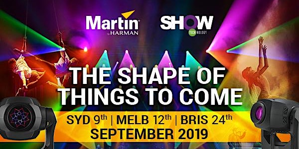 SYD Martin Event - The Shape of Things to Come - 9 Sept 2019