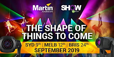 MELB Martin Event - The Shape of Things to Come - 12 Sept 2019 primary image