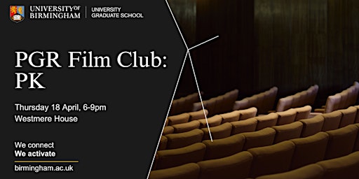 Hauptbild für PGR Film Club (In-Person)