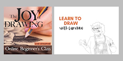 Imagen principal de The Joy of Drawing Intro to Drawing Live-Streamed Workshop