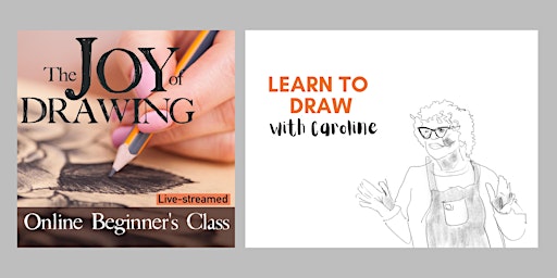 Immagine principale di The Joy of Drawing Intro to Drawing Live-Streamed Workshop 