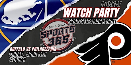 Hockey Watch Party at Sports 365 Bar & Grill FREE