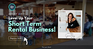 Primaire afbeelding van WiscoREIA Green Bay: Level Up Your Short Term Rental Business!