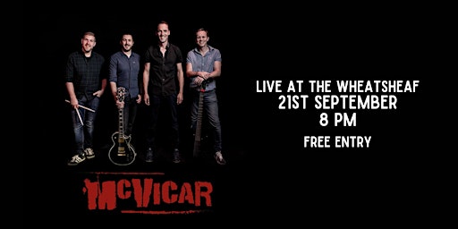 McVicar Live at The Wheatsheaf  primärbild