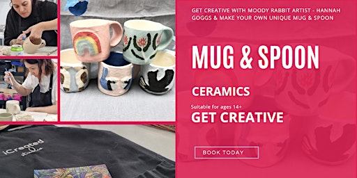 Primaire afbeelding van Ceramic Mug & Spoon - Hand Building Workshop